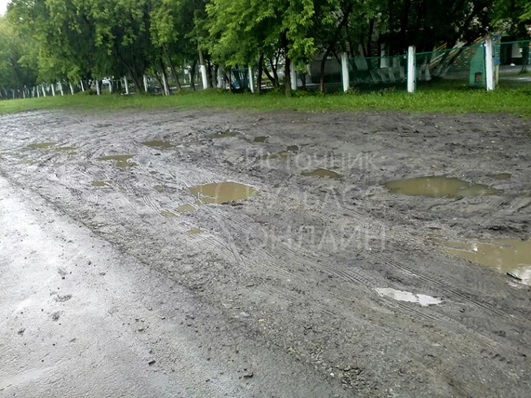 Фото: Кемеровчане просят организовать парковку у детского санатория «Журавлик» 2