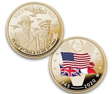 Фото: В США выпущена юбилейная монета с союзниками во Второй мировой войне без СССР 1