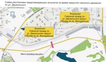 Фото: В Кемерове на все выходные закроют для транспорта часть улицы Двужильного 2