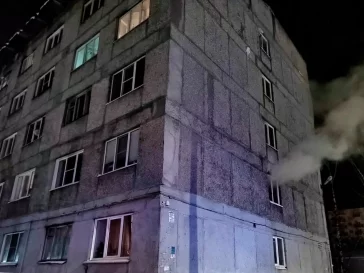 Фото: В Кузбассе росгвардейцы спасли на пожаре трёх человек и кота 2