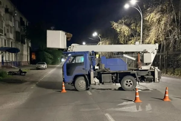 Подросток без прав попал в ДТП на питбайке отца в Кемерове