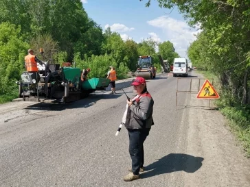 Фото: Власти Кемерова рассказали о ходе ремонтных работ на Казачьем тракте 3
