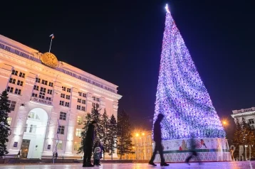 Фото: Мэр Новосибирска сравнил кривую главную ёлку города с кемеровской за 18 миллионов 1