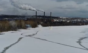 В Кузбассе на реке Кондома взорвали лёд