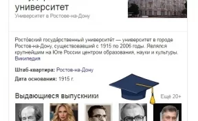 Поисковая система Google назвала Чикатило «выдающимся выпускником» Ростовского университета