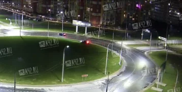 Фото: Ночное ДТП в Кемерове попало на видео 1