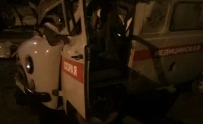 Появилось видео с места смертельного ДТП с участием скорой в Новокузнецке