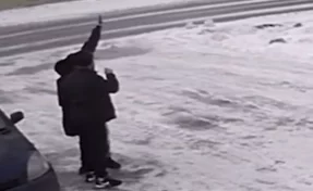 Кузбассовец устроил стрельбу на улице из аэрозольного пистолета