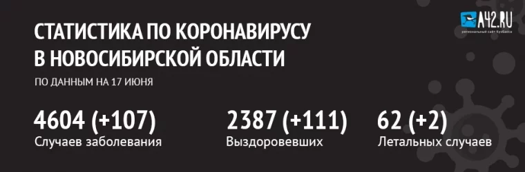 Фото: Коронавирус в Новосибирской области: актуальная информация на 17 июня 1