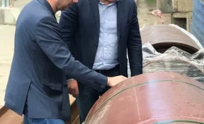 Мэр Новокузнецка проверил, как проходит ремонт трубопроводов