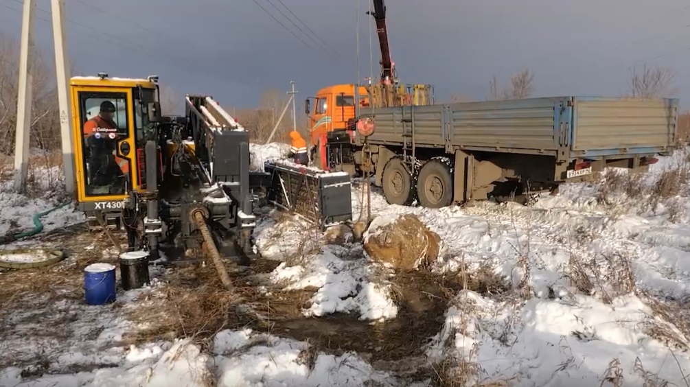 Власти Кемерова рассказали о ходе строительства водопровода в жилом районе Пионер и посёлке Улус 