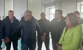 Заместитель губернатора Кузбасса выявил нарушения при ремонте поликлиники