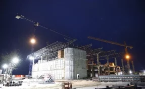 Губернатор Кузбасса опубликовал фото со стройплощадки аэропорта в Кемерове
