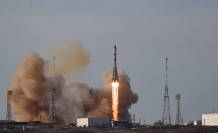 Роскосмос успешно запустил ракету с грузовым кораблём к МКС