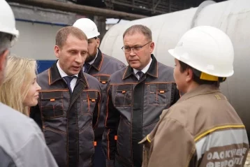 Фото: В Кузбасс с рабочим визитом прибыл министр природных ресурсов и экологии РФ Александр Козлов 2