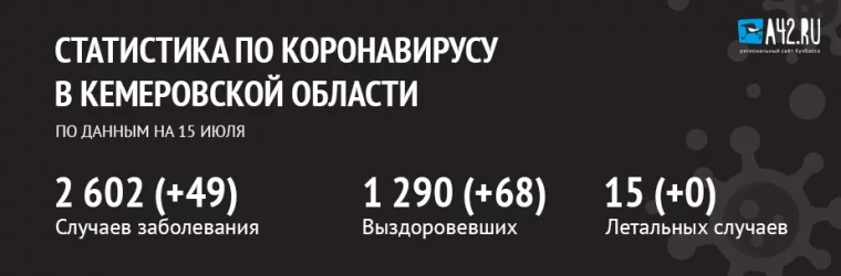 Фото: Коронавирус в Кемеровской области: актуальная информация на 15 июля 2020 года 1