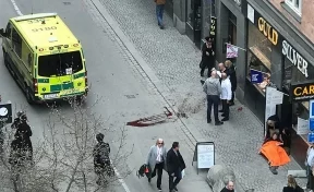 Полиция задержала предполагаемого террориста, въехавшего в толпу в Стокгольме
