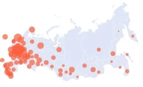 Количество больных коронавирусом в России на 13 апреля