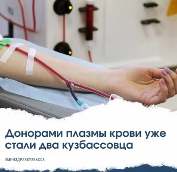 Фото: В Кузбассе начали проводить забор плазмы крови у жителей, переболевших коронавирусом 1