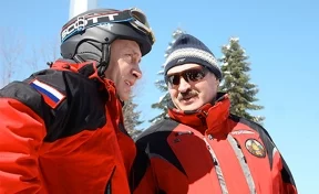 «Это тренд»: Лукашенко пояснил, зачем катался с Путиным на лыжах