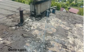 В Кузбассе подрядчик бросил ремонт кровли МКД, вмешалась прокуратура