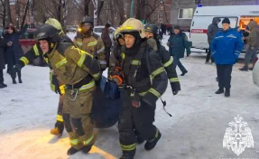 МЧС Кузбасса: на пожаре в Новокузнецке погиб человек