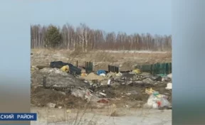 Власти Тисульского района прокомментировали ситуацию с заваленными мусором дорогами