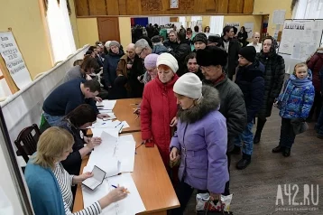 Фото: Утром в Кемерове активнее всего голосовали жители Кировского района 1