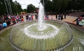 Кемеровские фонтаны планируют запустить к 1 мая