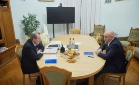 Сергей Цивилёв встретился с президентом РАН в Москве