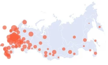 Фото: Количество больных коронавирусом в России на 13 апреля 1