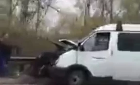 На Ильинском шоссе в Новокузнецке произошла серьёзная авария