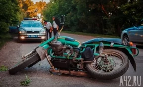 Погибший в ДТП в Ленинске-Кузнецком мотоциклист был лишён прав