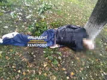Фото: Кемеровчане нашли на улице тело мужчины 1
