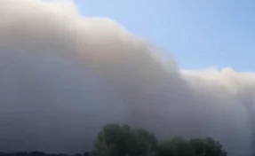 Астраханскую область и несколько районов Дагестана накрыла сильная пыльная буря