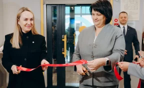 В Мариинске открылся обновлённый офис Сбера