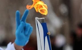 В Кемерове завершилась эстафета огня II зимних международных зимних спортивных игр «Дети Азии»