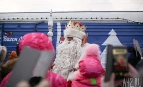 Дедушка Мороз, выходи! Кемерово посетил главный новогодний волшебник из Великого Устюга