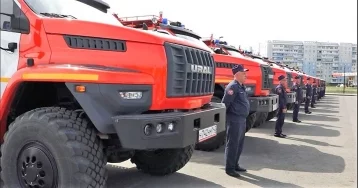 Фото: В Кузбассе пожарные и спасатели получили новую технику 1
