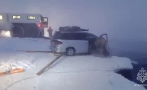 В Якутске из затонувшей в Лене машины вытащили тело ребёнка