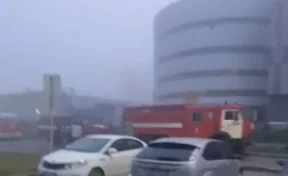 В паркинге в Рудничном районе Кемерова произошёл пожар