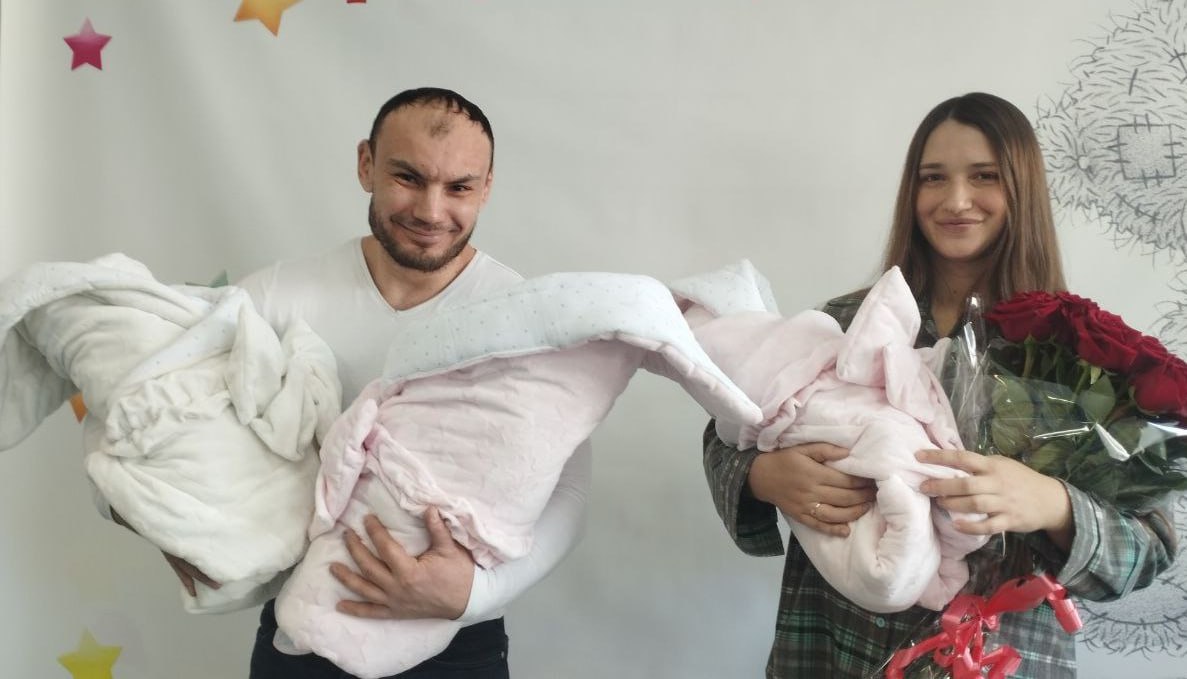 Агния, Лада и Анастасия: в Кузбассе родилась первая в новом году тройня