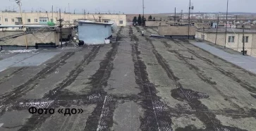 Фото: В Кузбассе подрядчик бросил ремонт кровли МКД, вмешалась прокуратура 2