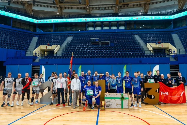 Фото: В Кемерове прошёл 5-й волейбольный турнир на кубок Сбера 3