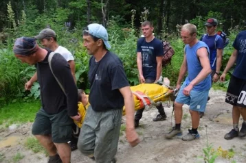 Фото: 14-летний подросток получил травму в горах Кузнецкого Алатау 1