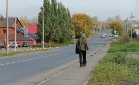 В Кемерове завершили строительство тротуара на Таврической улице