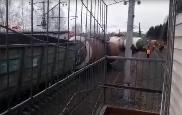Фото: Следком организовал проверку по факту схода вагонов с рельсов в Кузбассе 1