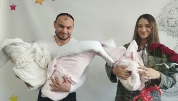 Фото: Агния, Лада и Анастасия: в Кузбассе родилась первая в новом году тройня 1