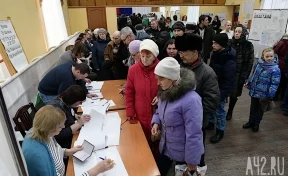 Утром в Кемерове активнее всего голосовали жители Кировского района