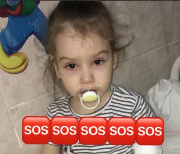Фото: В Кемерове собирают деньги на лечение больной раком двухлетней девочки 1